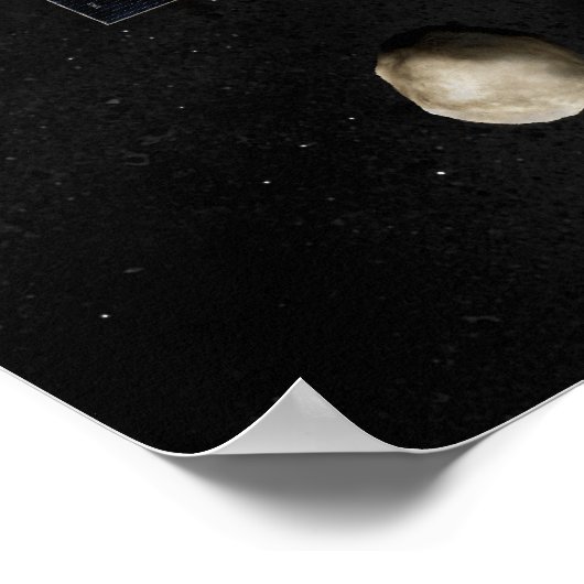 オービの夜明け宇宙船のアーティストの概念 ポスター (角)