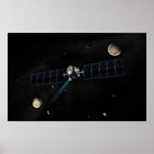 オービの夜明け宇宙船のアーティストの概念 ポスター