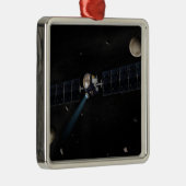 オービの夜明け宇宙船のアーティストの概念 メタルオーナメント (右)