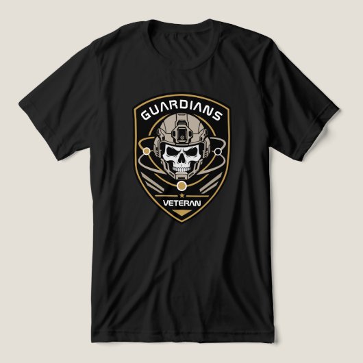 オービタルガーディアン退役軍人の誇りの紋章 トライブレンドＴシャツ (デザイン正面)