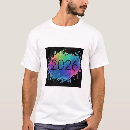 オービタル・ドーン：2026年新年Tシャツ Tシャツ (正面)