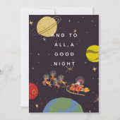 オービットクリスマスのフォトカード シーズンカード (正面)