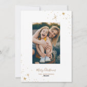 オービットクリスマスのフォトカード シーズンカード (裏面)