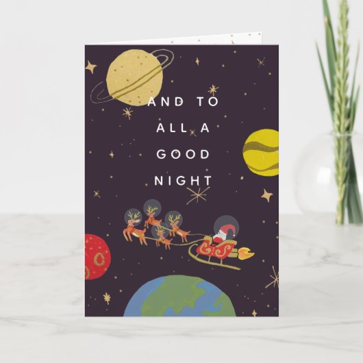 オービットクリスマスカード シーズンカード (正面)