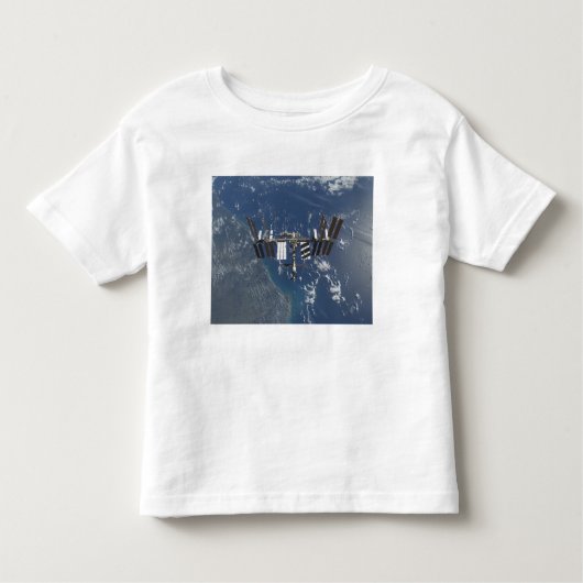 オービット国際的3の宇宙測点 トドラーTシャツ (正面)