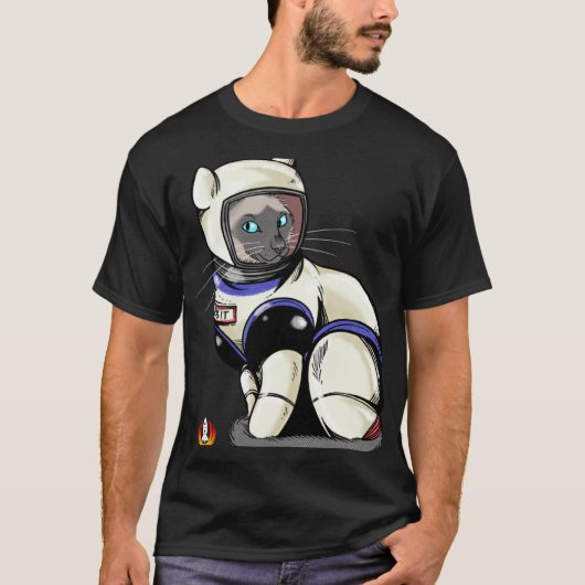 オービット・ザ・キャット Tシャツ (正面)