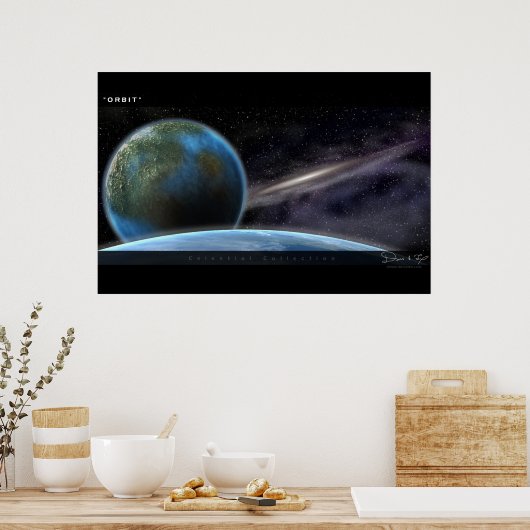 オービット ポスター (キッチン)