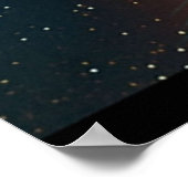 オービルAグラスのワインか二つ ポスター (角)