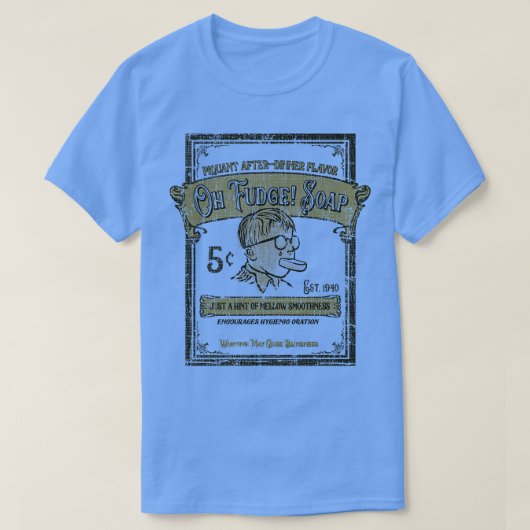 オーファッジブランド石鹸 Tシャツ (デザイン正面)