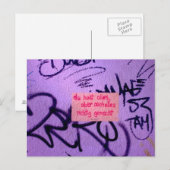 オーフムンテルンデポストカルテストリートアート ポストカード (正面/裏面)