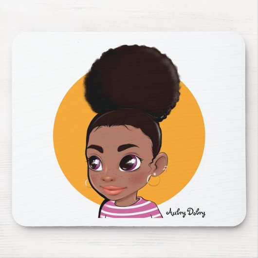 オーブリドブリー マウスパッド (正面)