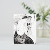 オーブリーベアズリーザピーコックスカート招待状 招待状 (スタンド正面)