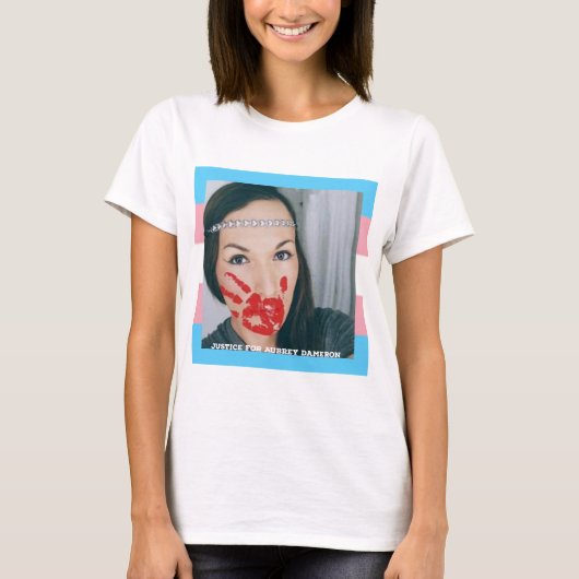 オーブリー・シャツのジャスティス#2 Tシャツ (正面)