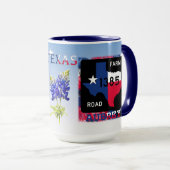 オーブリー、テキサス州FM 1385 RD、マグカップ マグカップ (正面右)