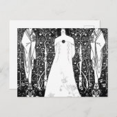 オーブリー・ベアズリーによる終末神々の間の金星 ポストカード (正面/裏面)