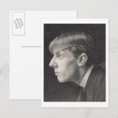 オーブリー・ベアズリーポートレート(1872年~98年)フレデリック ポストカード (正面/裏面)