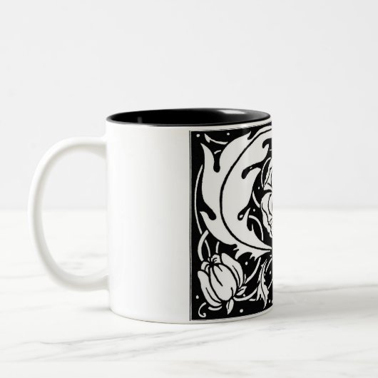 オーブリー・ベアズリー ツートーンマグカップ (左)