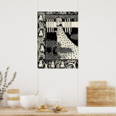 オーブリー・ベアズリー ポスター (キッチン)