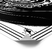 オーブリーBeardsley – ザピーコックスカート ポスター (角)