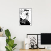 オーブリーBeardsley – ザピーコックスカート ポスター (ホームオフィス)