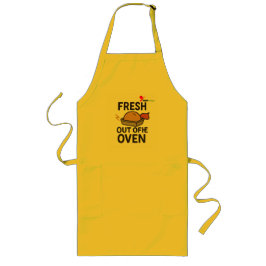 オーブンから出たての ロングエプロン