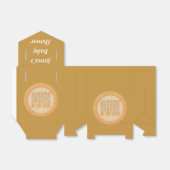 オーブンでパン赤ちゃんシャワーお願いボックス フェイバーボックス (折り畳みなし)