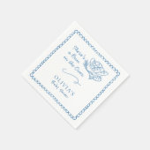 オーブンでパン赤ちゃんシャワーナプキン素朴ズ スタンダードカクテルナプキン (角)