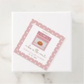 オーブンでパン赤ちゃん女の子ベビーシャワー フェイバータグ (インサイチュ)