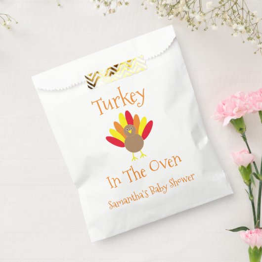 オーブンに入った七面鳥 フェイバーバッグ (封をした状態)