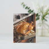 オーブンに入れたトルコ ポストカード (スタンド正面)