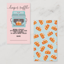 オーブンのおむつラッフルの小さなパン エンクロージャーカード