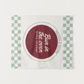 オーブンのウェルカムサインにパン タペストリー (正面(横))