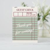 オーブンのサンキューカード サンキューカード (スタンド正面)