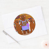 オーブンのシールからフレッシュ ラウンドシール (封筒)