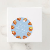 オーブンのパンの赤ちゃんシャワーにパンがある フェイバータグ (インサイチュ)