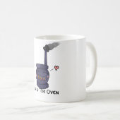 オーブンのパン コーヒーマグカップ (正面右)