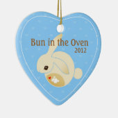 オーブンのパン(青い) セラミックオーナメント (右)
