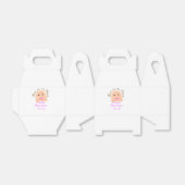 オーブンのベージュ団子の赤ちゃんシャワーピンクのバーにパン フェイバーボックス (折り畳みなし)