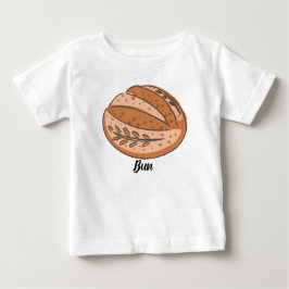 オーブンの中のパン ファミリーコスチューム ベビーTシャツ