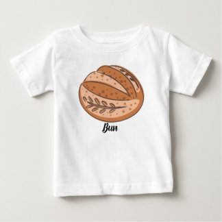 オーブンの中のパン ファミリーコスチューム ベビーTシャツ