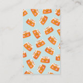 オーブンの小さなパンベビーのための本 エンクロージャーカード (裏面)