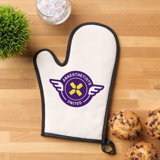 オーブンの手袋。 鍋つかみ (トップダウン)