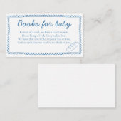 オーブンの本にベビー用のパンがある エンクロージャーカード (正面/裏面)