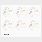 オーブンの赤ちゃんシャワーパン ラウンドシール (シート)