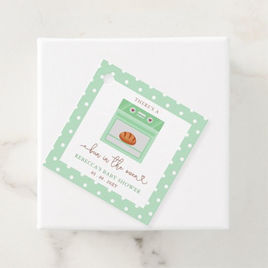 オーブンの赤ちゃん男女兼用のシャワー フェイバータグ (インサイチュ)