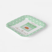 オーブンの赤ちゃん男女兼用のシャワー ペーパープレート (傾斜あり)