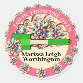 オーブンの食品シールからLovin ラウンドシール