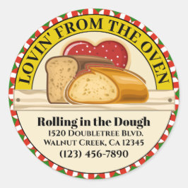 オーブンの食品シールからLovin ラウンドシール