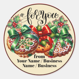 オーブンの食品シールからLovin ラウンドシール