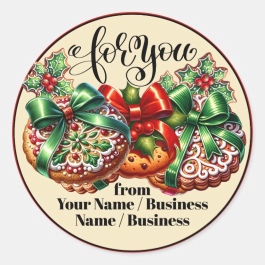 オーブンの食品シールからLovin ラウンドシール (正面)